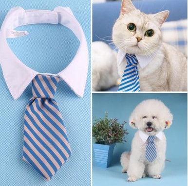 Pet bow tie tie child baby tie cartoon print small tie spot wholesale dog tie 24233696422