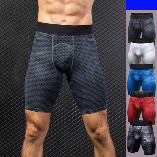 Men's 3D three-dimensional printing training fitness running pants 24261066518596