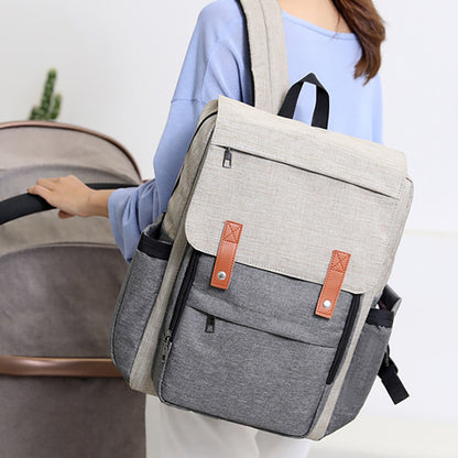 Mommy fashion shoulder mother and baby bag 2427891909551