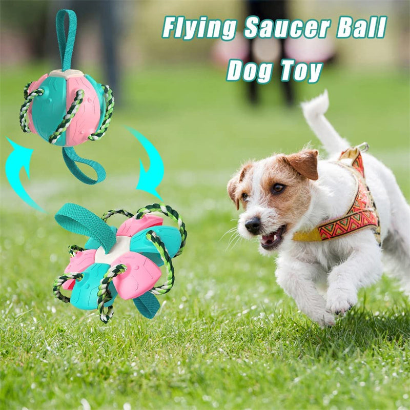 Interactive Dog Football Soccer Ball With Tabs Inflated Training Toy Outdoor Border Collie Balls Pet Products 242cee2f 2d3b 4