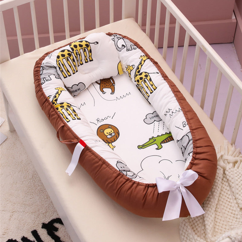 Cotton crib bed 2433397672740
