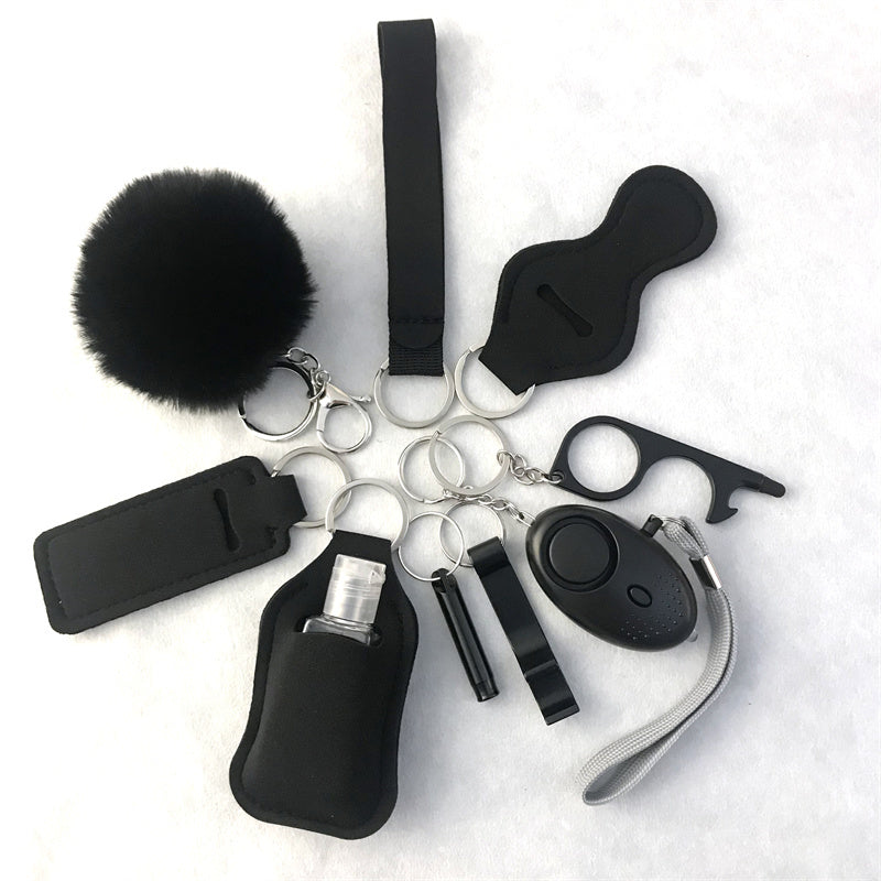Wrist Keychain 10 Pieces Suit Door Opener Hand Sanitizer Bag 243ef1b5 f860 4cfe 8be2 d5f37d76362b