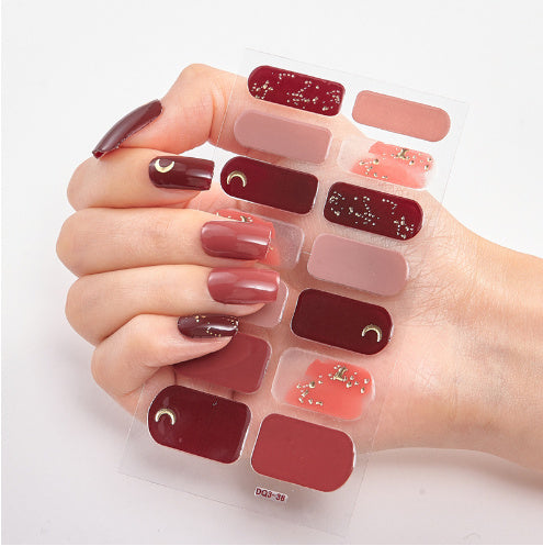 3d Laser Bronzing Craft Nail Applique Nail Sticker - HD Wireless Product #23