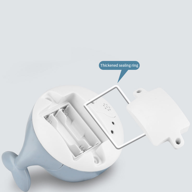New Baby Bathroom Bath Electric Induction Whale Spray Small Toy 2441812287425