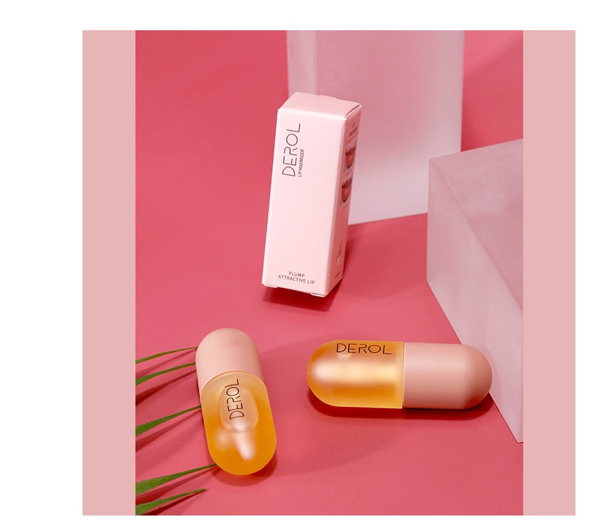 Day Night Instant Volume Lip Plumper Oil Clear Lasting Nourishing Repairing Reduce Lip Fine Line Care Lip Beauty Cosmetic 244