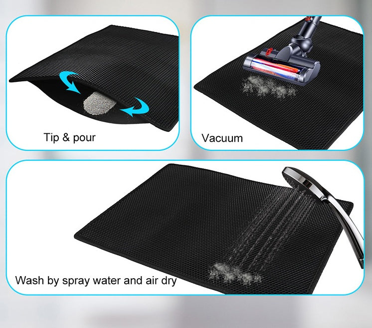 Cat Litter Pad Honeycomb Cat Pad Waterproof Urine Proof Pad Pet Supplies 2445772643327