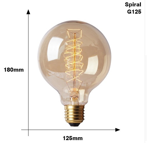 Edison Bulb E27 220V 40W ST64 A19 T45 G80 G95 G125 Incandescent filament bulb lighting Retro Edison Light Bulb 2447554830035