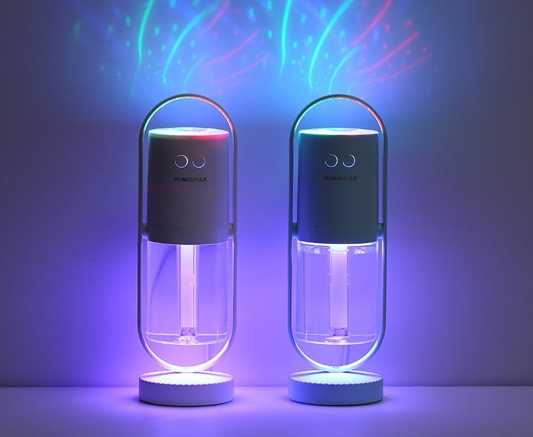 Magic Shadow USB Air Humidifier For Home With Projection Night Lights Ultrasonic Car Mist Maker Mini Office Air Purifier 2450