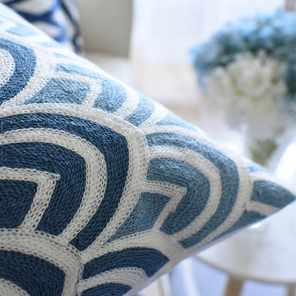Classical embroidered home pillow without core 24535488393587