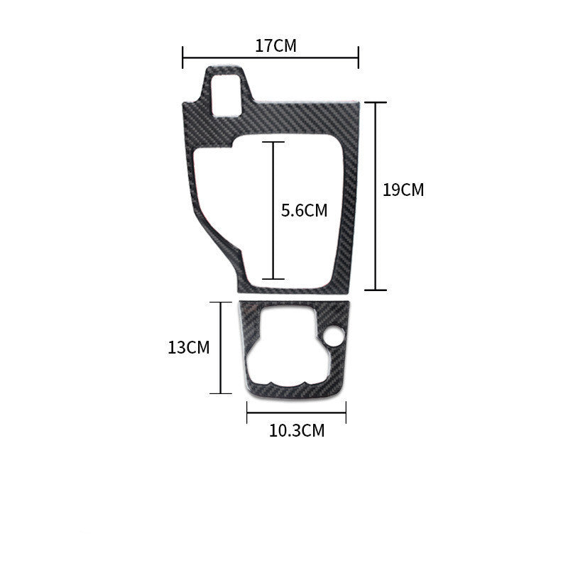 Mazda 3 Angkersai Modified Real Carbon Fiber Central Control Gearbox 246391557040 49d73e7d 8179 4df0 b5c2 908a5e4f46f6