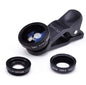 Universal Fisheye Lens 3 in 1 Mobile Phone Clip Lenses Fish - 图片 6