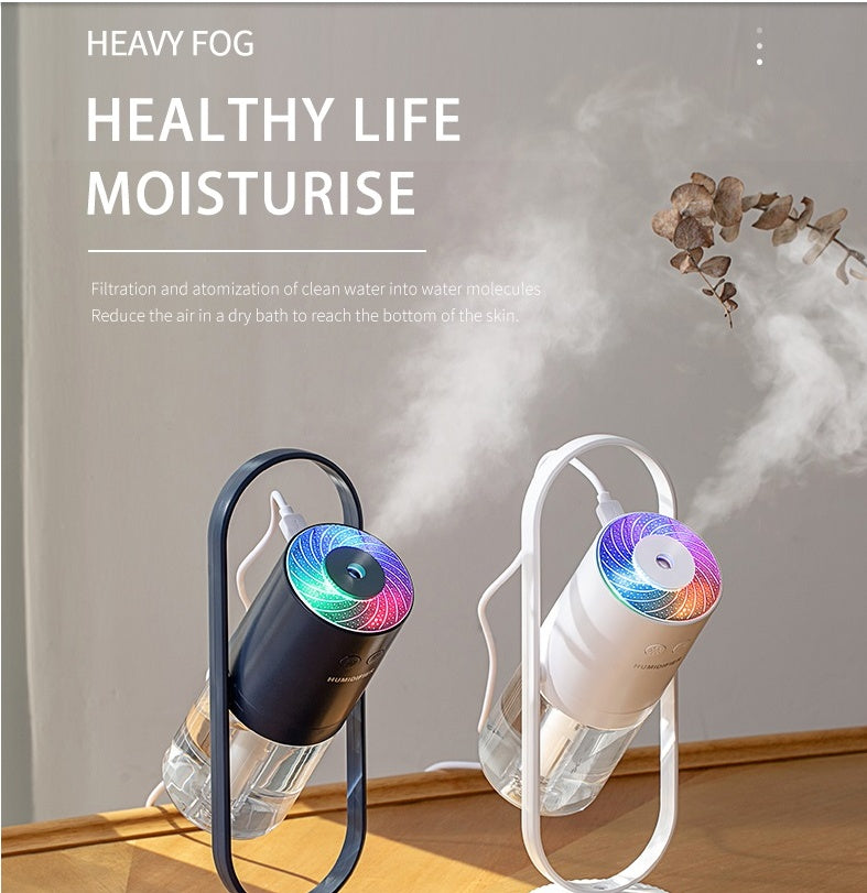 Magic Shadow USB Air Humidifier For Home With Projection Night Lights Ultrasonic Car Mist Maker Mini Office Air Purifier 2467