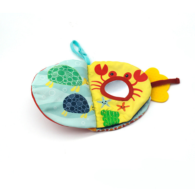 Puzzle baby cartoon little fish cloth book doll 2472617874466