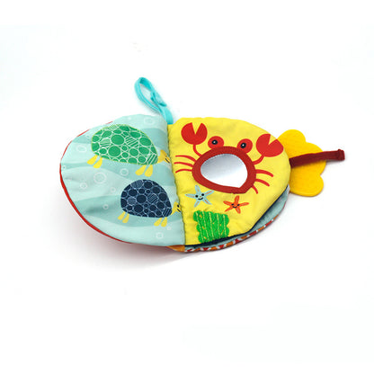 Puzzle baby cartoon little fish cloth book doll 2472617874466