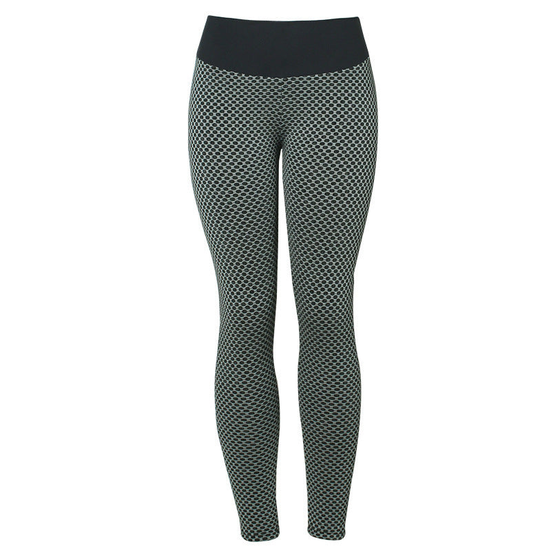 Plaid Leggings Fitness Yoga Pants Women's Seamless High Waist Breathable Gym Leggings 2481132753182