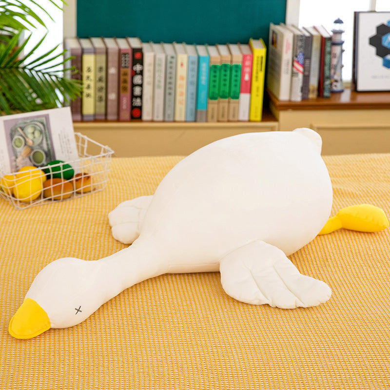 Cute Big White Goose Pillow Doll Plush Toy 2484f340 e930 4385 9c09 588f92ae47af