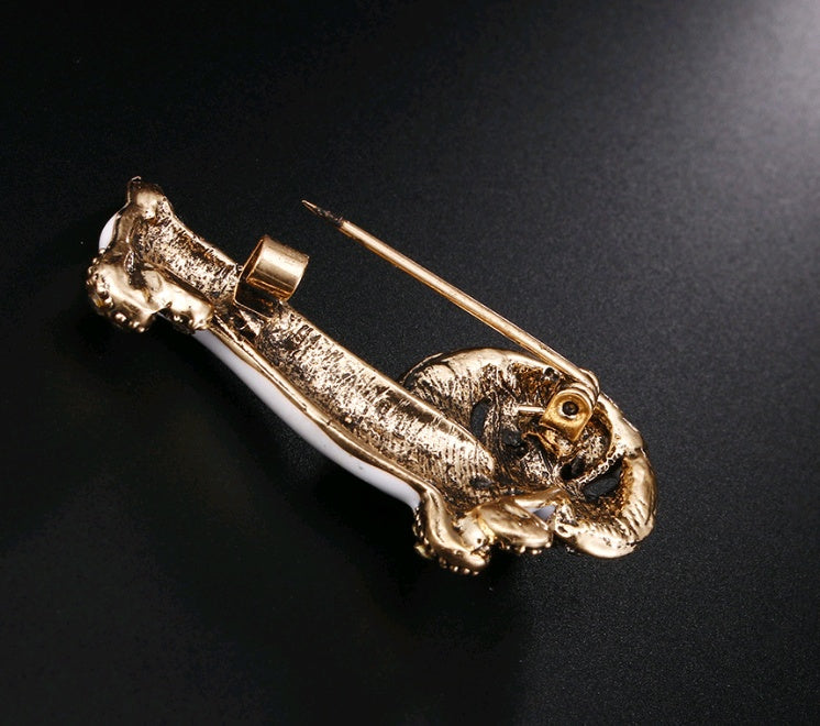 Cute animal brooch brooch men and women coat pin 2487157574878