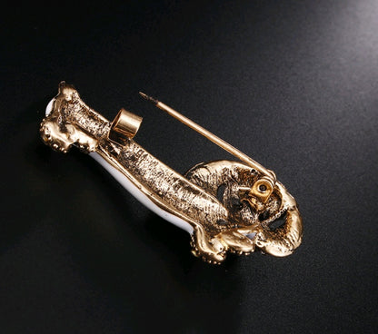 Cute animal brooch brooch men and women coat pin 2487157574878