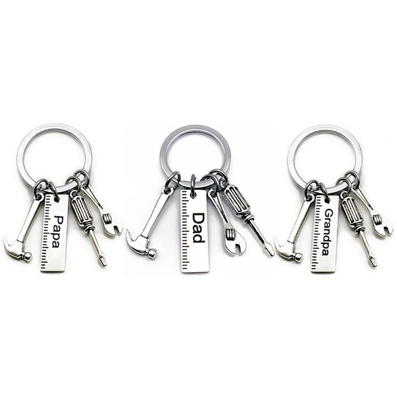 Hammer screwdriver pull keychain 248908043006