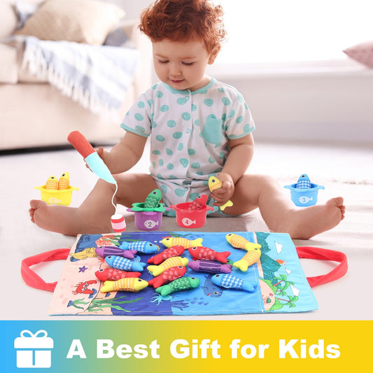 Baby Fishing Toys Three-dimensional Fabric Crawling Early Education Enlightenment 248a19a2 47ff 4d38 9058 2771e3c8d4fb