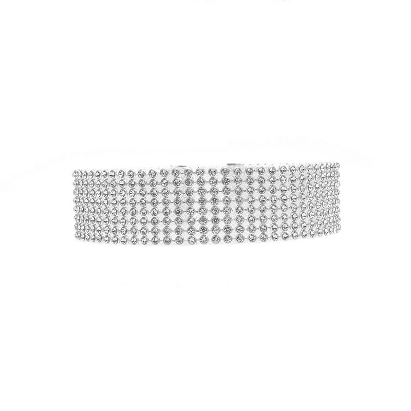 Fashion Women Full Crystal Rhinestone Choker Necklace Wedding Jewelry Chokers Necklaces For Women 2494696048627