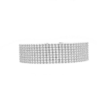 Fashion Women Full Crystal Rhinestone Choker Necklace Wedding Jewelry Chokers Necklaces For Women 2494696048627