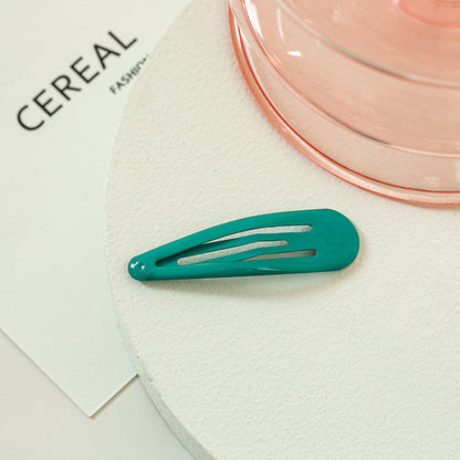 Drop-shaped Clip Paint Epoxy Female BB Clip Headdress Hairpin 24a0d418 c80f 4c16 8f39 7eaa260b86c6