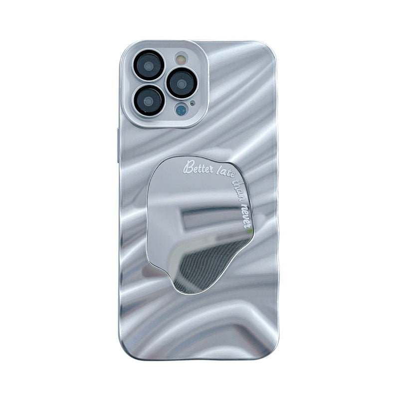Mirror Water Ripple Is Suitable For 14ProMax Mobile Phone Case 24d0de4f afd4 418d 830f c505dadc7c3c