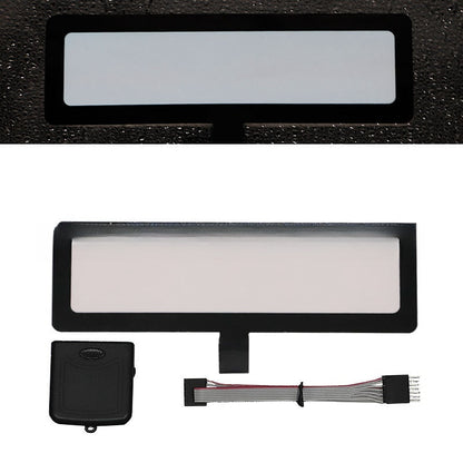Led Luminous Stickers Wanted Five-star El Cold Light Film Car Stickers Car Window Windshield Lighting Decoration 24eccad6 93b