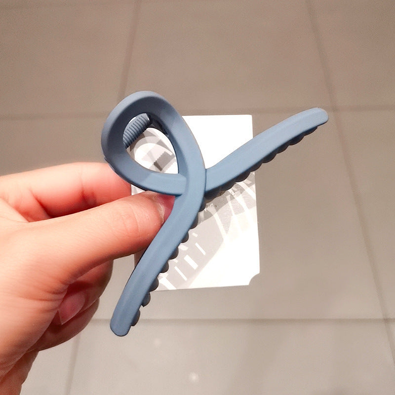 Frosted Clip Large Hair Clip Back Head Hair Clip Female Temperament Plate Hair Clip 24f47434 7581 4115 a764 ea3382d0aa7e