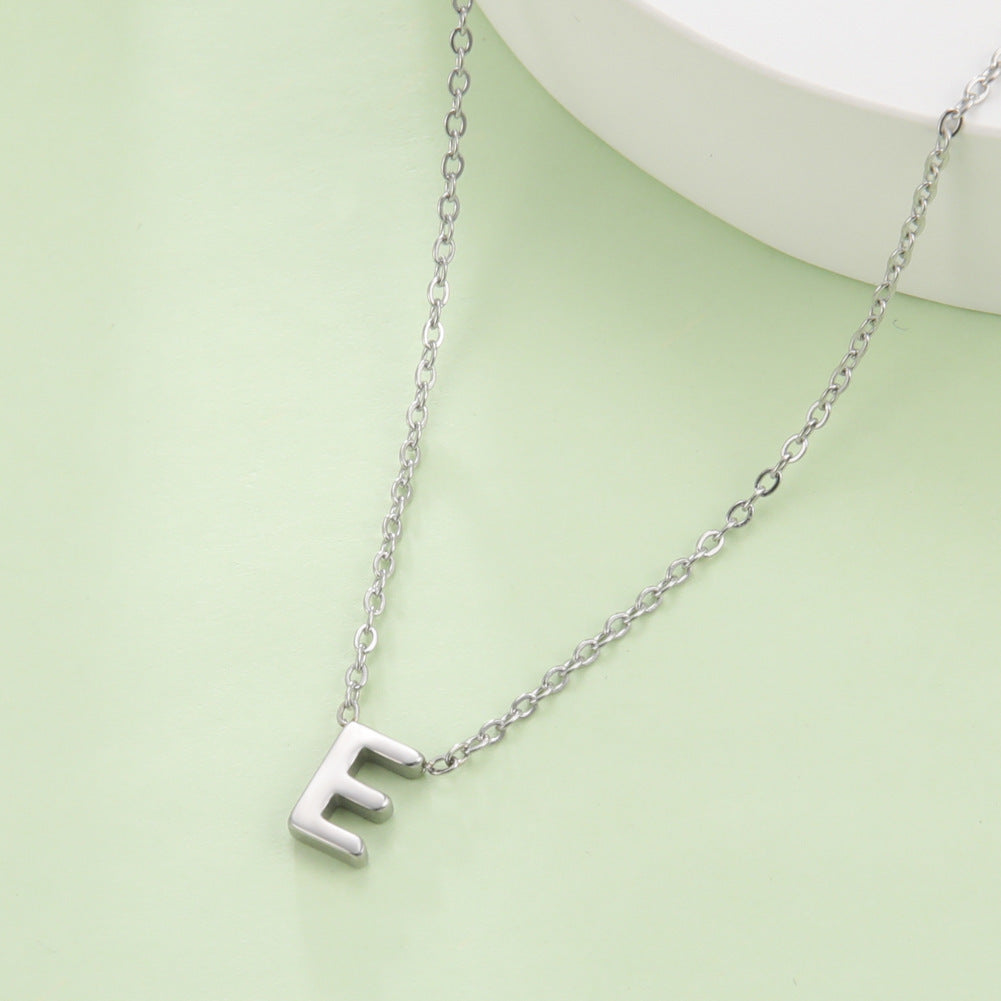 26 Letter Series Necklace For Girls - HD Wireless Product #11