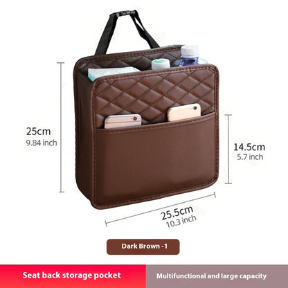 Car Chair Back Storage Multifunctional Storage Box Car Seat Back Storage Garbage Hanging Bag 2501c794 2744 49aa 84f3 3bd4993c