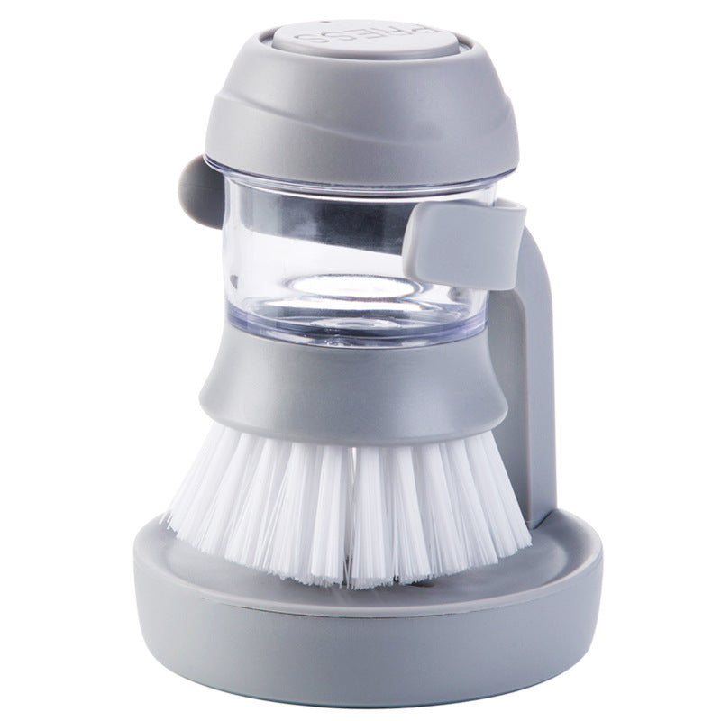 Dishwashing And Pot Washing Brush With Liquid Soap For Tableware 2506561921228