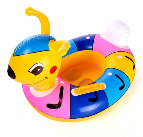 Parent-child Swim Ring Green Material Mother And Child Double Swimming Ring Multi-pattern Optional Children Swim Ring 2508217