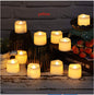 LED Candle Light Warm White Flashing Timed Flameless Candle 251fa649 551e 44ad b7b7 875f885fb2c3