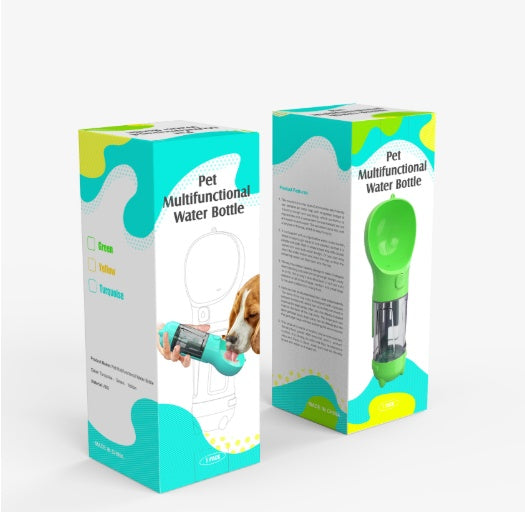 Pet Multi-functional Water Bottle 2527074917929