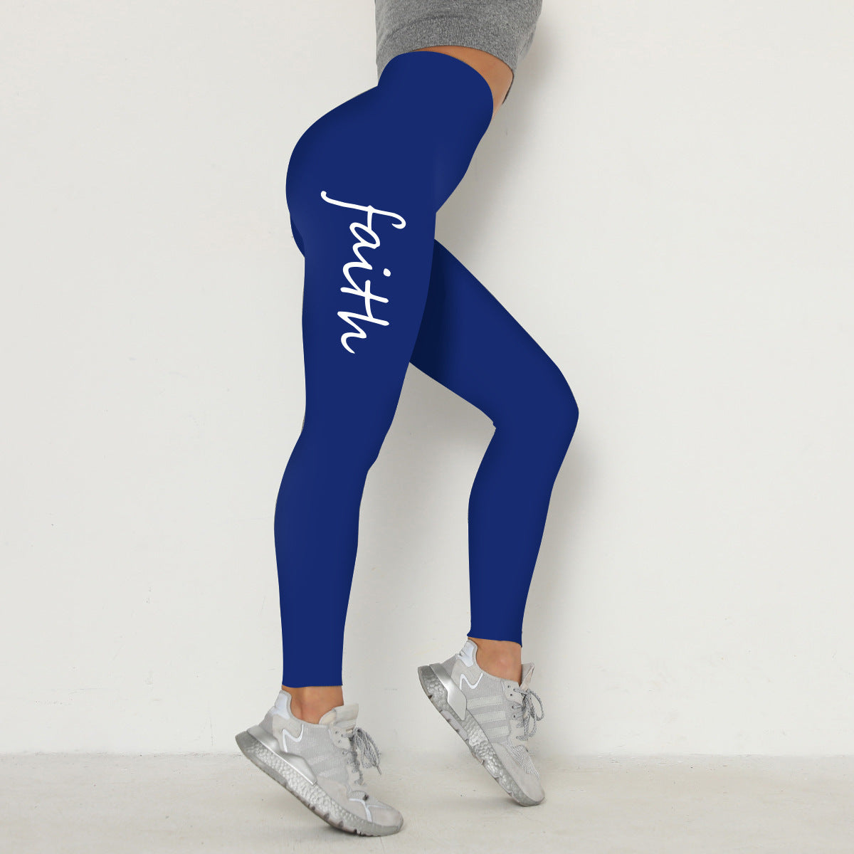 Waist Letter Printed Leggings Hip Lifting Stretch 253418fc c021 4b98 99d1 571e171abe09