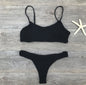 Swimsuit sexy pleated triangle bikini 253502910010
