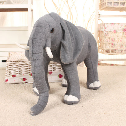Simulation elephant plush toy 253625887477
