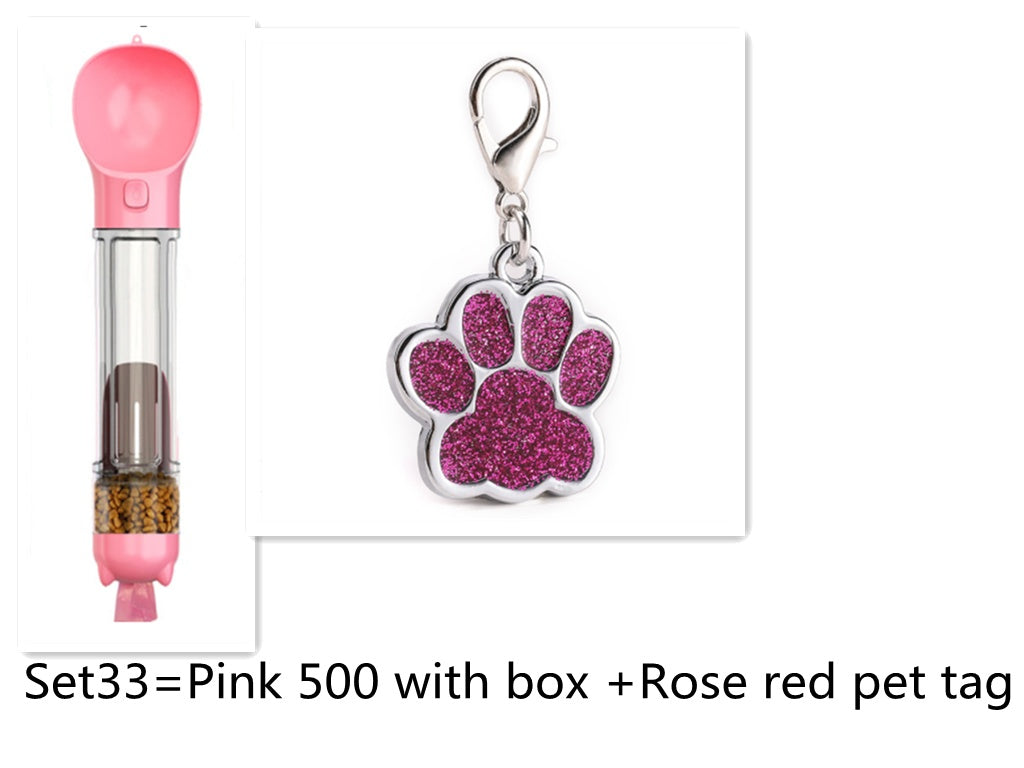 Pet multifunctional water cup Going with the dog 25362d51 9add 4a77 8a63 0aa4013d1acb