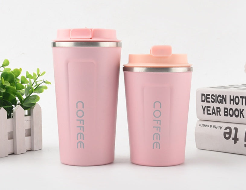 Travel Office Car Stainless Steel Thermal Vacuum Coffee Mug 2549389373549