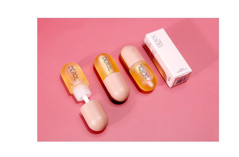 Day Night Instant Volume Lip Plumper Oil Clear Lasting Nourishing Repairing Reduce Lip Fine Line Care Lip Beauty Cosmetic 254