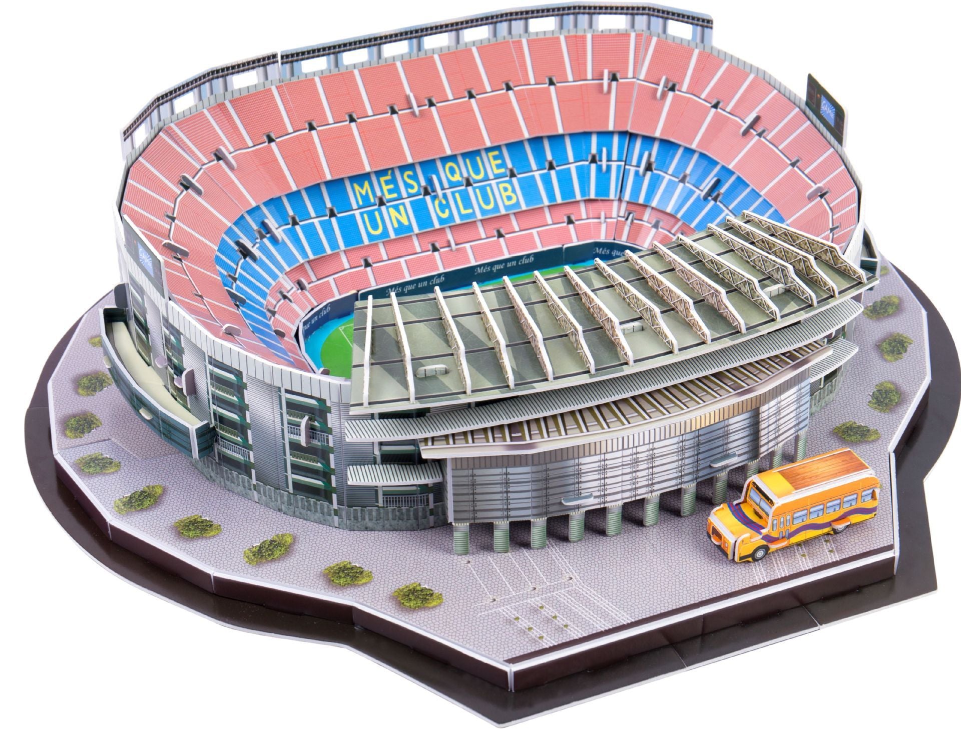 Classic Jigsaw DIY 3D Puzzle World Football Stadium European Soccer Playground Assembled Building Model Puzzle Toys For Child