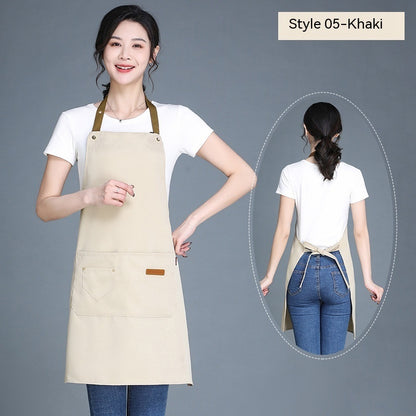 Women's Wear-resistant Stain-resistant Breathable Waterproof Apron 256994d3 e97a 4748 9110 23be5e66f06a trans