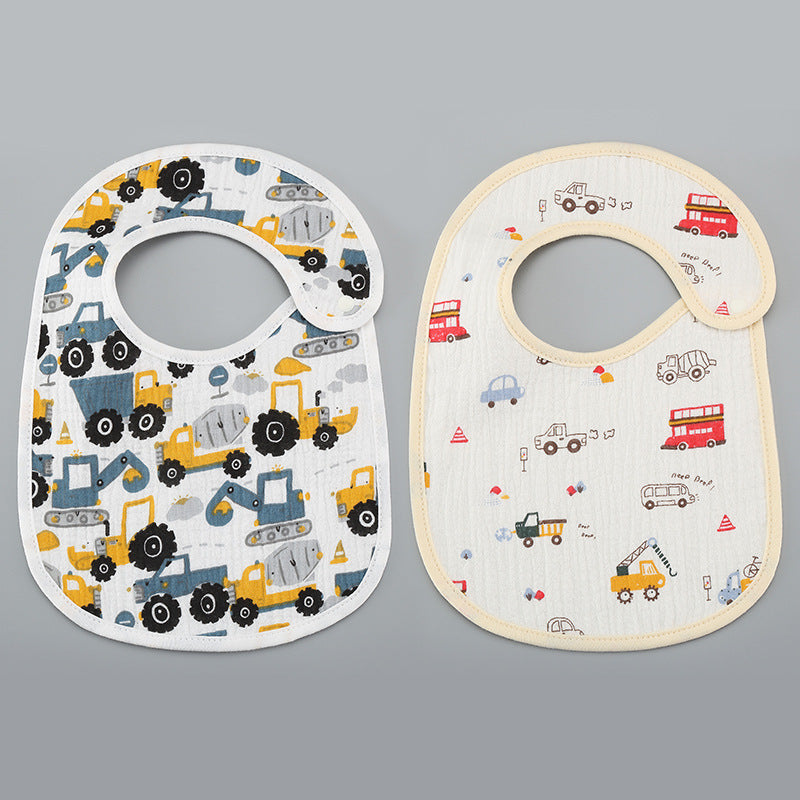 Thin Kids' Bib Pure Cotton Waterproof Gauze Saliva Towel 25710785 d89e 4b25 96ca dc061344a3c9
