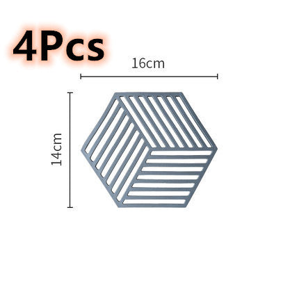 Hexagonal anti-scalding pot coaster 2575900272425
