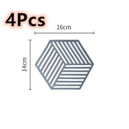 Hexagonal anti-scalding pot coaster 2575900272425