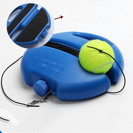 Tennis rebound tennis training device with rope 2578351840264