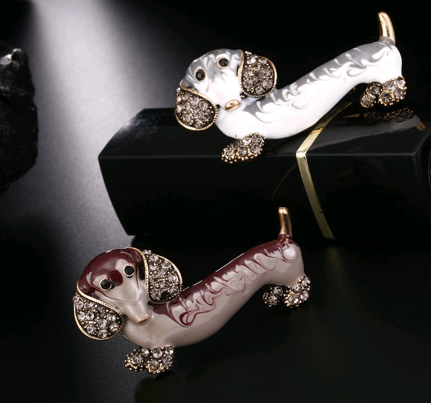 Cute animal brooch brooch men and women coat pin 2579420871065