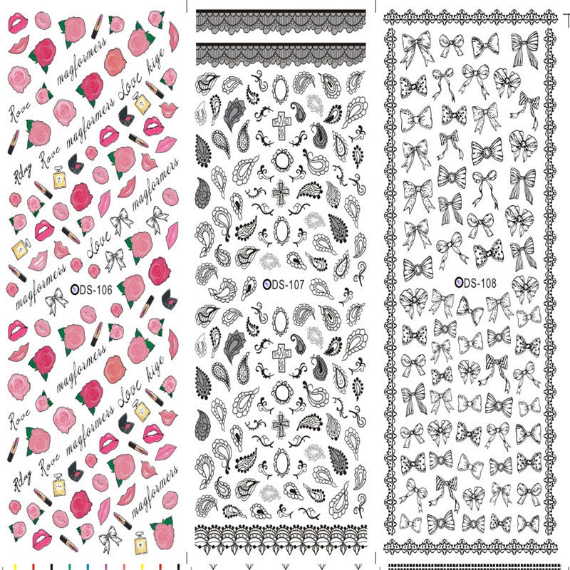Watermark sticker decal nail sticker 2587429944117